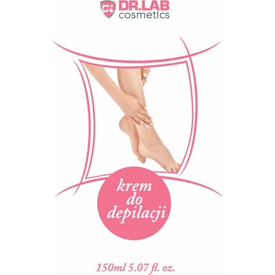 DR.LAB Cosmetics depilační krém na tělo 150 ml