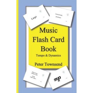 Music Flash Card Book: Tempo & Dynamics | Peter Townsend (ISBN: 9781078274425)