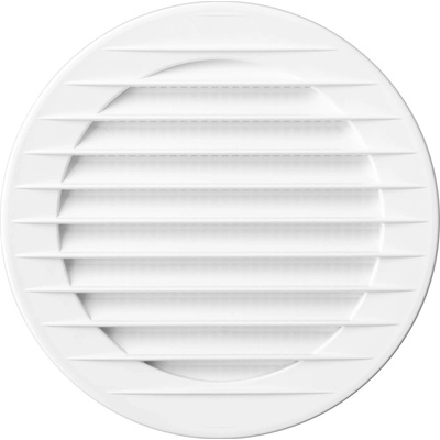 AirRoxy AOZb 125 mm s mřížkou bílá