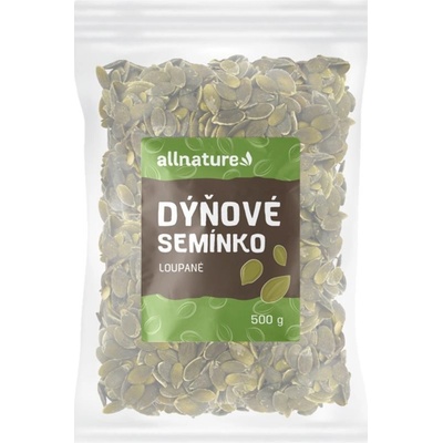 Allnature Tekvicové semienko lúpané semienka 500 g