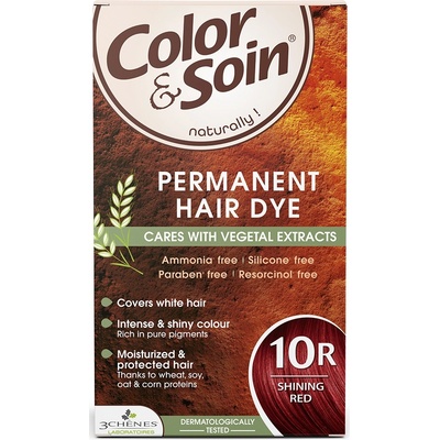 3 Chenes Color & Soin Боя за коса, 10R Блестящо червен цвят