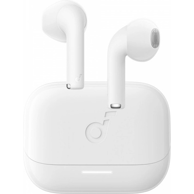 Слушалки Anker Soundcore K20i, безжични, Bluetooth, микрофон, IPX5 защита, до 6 часа време на работа, бели (A3994G21)