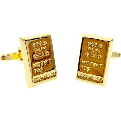 LMK manžetové knoflíčky Zlatý 10g slitek – Zbozi.Blesk.cz