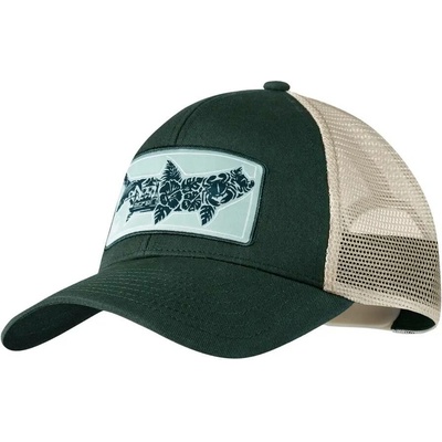 Buff Explore Trucker Cap salt green