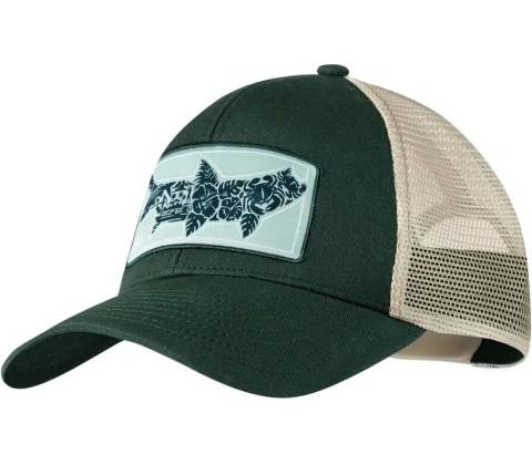 Buff Explore Trucker Cap salt green