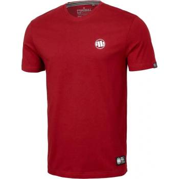 PitBull West Coast tričko pánske Small Logo 170 red červené