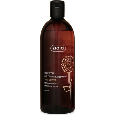 Ziaja Sunflower šampón s výťažkom zo slnečnice pre farbené vlasy 500 ml