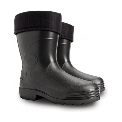 Demar Мъжки гумени работни ботуши с топла стелка FARMER, зелени (D3910)