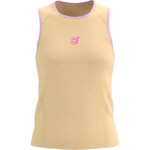 Compressport Дамска тениска Compressport Women's Trail Racing Tank Running shirt - Apricot - размер XS (916-3353-0311)