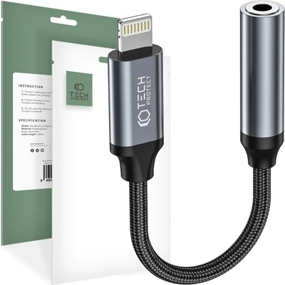 TECH-PROTECT ULTRABOOST ADAPTER LIGHTNING TO MINI JACK 3.5m