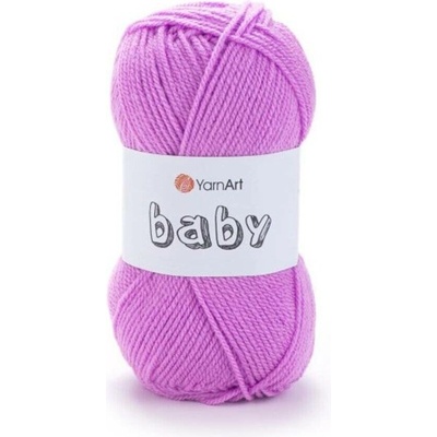 Yarn Art příze Baby 635 růžově fialková