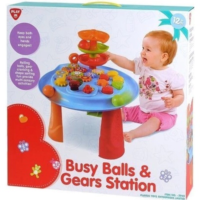 Playgo Hrací stůl Busy Balls & Gears