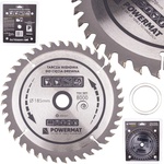 Powermat Диск за трион за дърво 185mm 40T 20mm 41835 (PM0883)