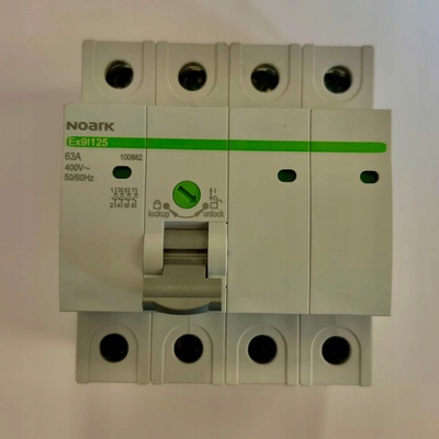 Noark Electric Ex9l125 4P 63A 100882