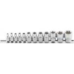 BGS technic Комплект 12 броя Е-вложки 1/4+3/8" , Е6-Е20 ; bgs 2038