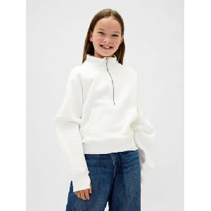 GAP Детски спортен суитшърт GapFit GAP GAP | Byal | Момичешки | S