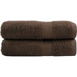 vidaXL Premium Shower Towels 2pcs Brown 70x140cm 600gsm 100% Cotton - Untranslated (137236)