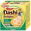 Ostatné krmivo pre mačky Dashi Delights kura a vločky z tuňák. pruh. 70 g