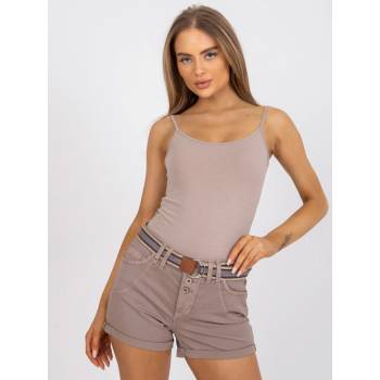 Šortky D63990Z62190K tmavě lila