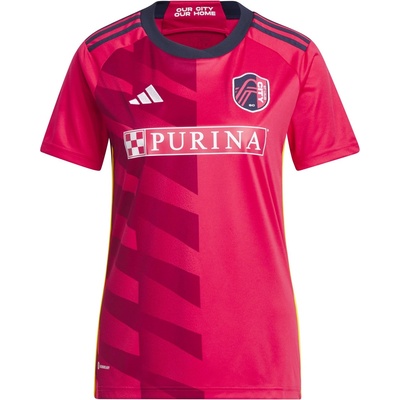 adidas Дамска футболна фланелка Adidas St. Louis Home Shirt 2023 2024 Womens - Pink