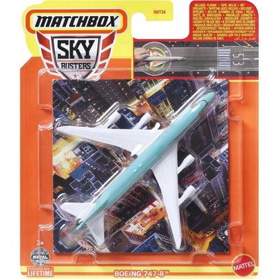 Matchbox SKY BUSTERS Lietadlo BOEING 747-8 HHT34 HVM63