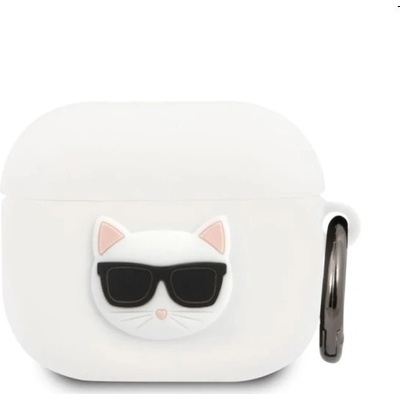 Karl Lagerfeld Apple AirPods 3 cover Silicone Choupette KLACA3SILCHWH