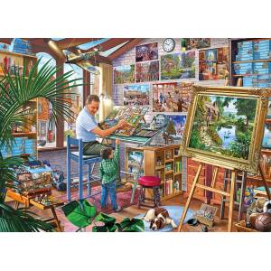 Gibsons - Puzzle Crisp: Work of Art - 1 000 piese