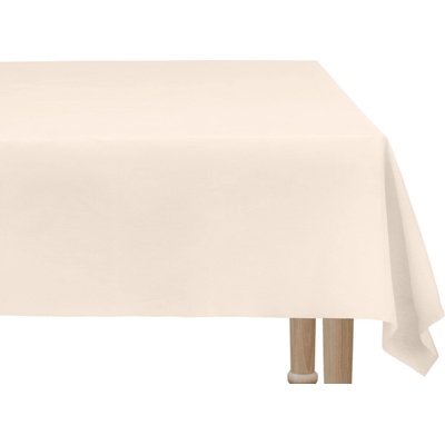 Party Deco Plastový ubrus béžový 137x183 cm
