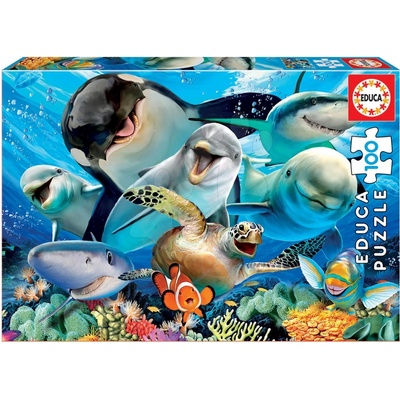 Educa Podvodní selfie 100 dílků