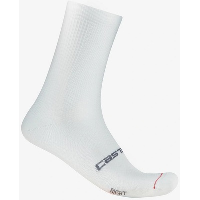 Castelli Espresso 18 ponožky Sock White