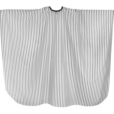 Salon Komplet pláštěnka barber šedé pruhy