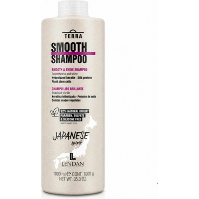 Lendan Terra Smooth uhlazující šampon pro krepaté vlasy 1000 ml