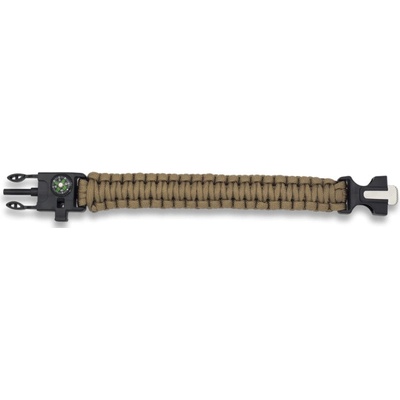 Albainox Survival paracord Coyote
