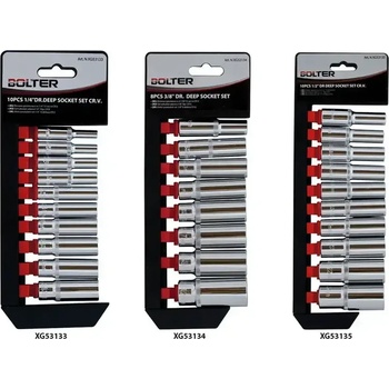BOLTER Вложки удължени комплект 3/8 8 части (xg53134)
