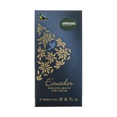 Naturata Čokoláda mléčná Ekvádor 100 g