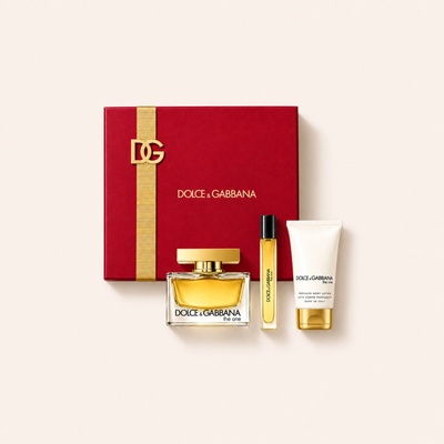 Dolce & Gabbana The One EDP 75 ml + EDP 10 ml + tělové mléko 50 ml dárková sada