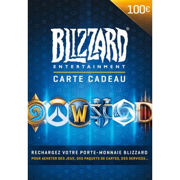 Blizzard Battle.net balance karta 100 €