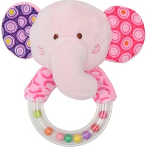 Lorelli Toys ДРЪНКАЛКА КРЪГ lorelli toys СЛОНЧЕ РОЗОВО (10191360005)