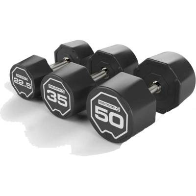 Escape Fitness Gumové jednoručky 45 kg