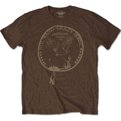 Neil Young Tour '76 Seal Brown M Риза (NYTS05MBR02)