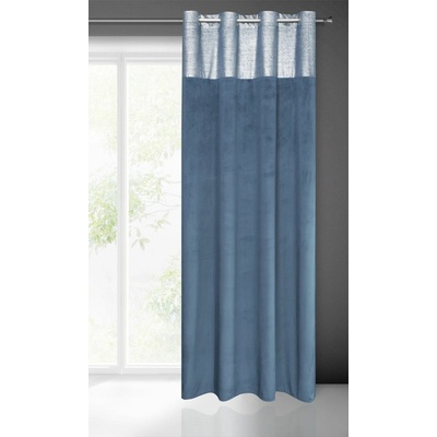 ZÁVES PERI 140X250 CM MODRÁ NAVY