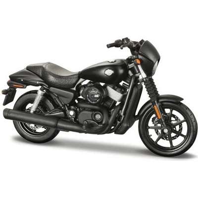Maisto Motocykl 2015 Harley-Davidson Street 750 matně černá 1:18