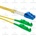 Conneu E2000/APC-LC/UPC Сингъл мод, Дуплекс, 2 мм, 5м (CNFJ-E2ALCOS2DYE2mm-5)
