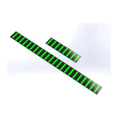 RRP Стикери rrp proguard rear stickers standard neon green