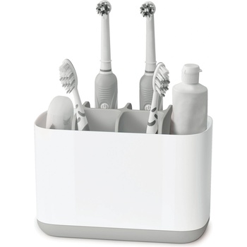 Joseph Joseph Чаша за четка за зъби EASYSTORE, голям, бял-сив, Joseph Joseph (JS70510)