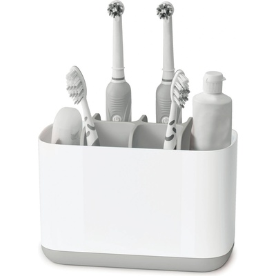 Joseph Joseph Чаша за четка за зъби EASYSTORE, голям, бял-сив, Joseph Joseph (JS70510)