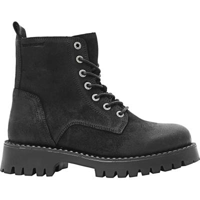 Ten Points Дамски ежедневни боти Ten Points Women's Penny Lace Suede Boots Casual boots - Black - размер 37 (EU) (126-0518-0112)