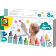 SES Creative Voskovky baby 8 barev do vany set 8ks do vody