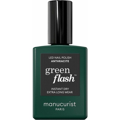 ANNY MANUCURIST_Green Flash LED gelový lak na nehty antracitový 15ml