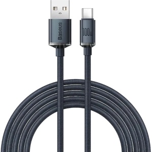 Baseus Кабел за бързо зареждане Baseus, USB - USB-C, 100W 2м Черен